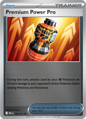 Pokémon TCG Premium Power Pro – ASC 199 Uncommon Reverse Holofoil – EN