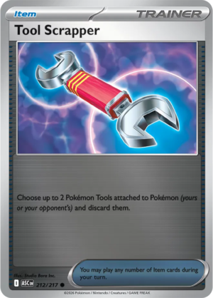 Pokémon TCG Tool Scrapper – ASC 212 Common Reverse Holofoil – EN
