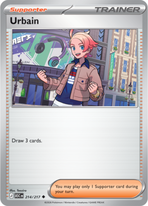 Pokémon TCG Urbain – ASC 214 Uncommon Regular – EN