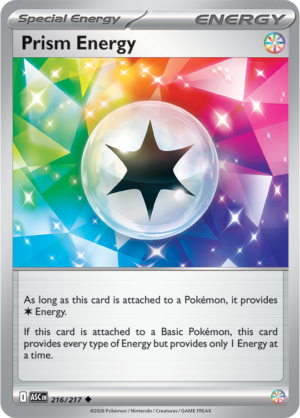 Pokémon TCG Prism Energy – ASC 216 Uncommon Regular – EN