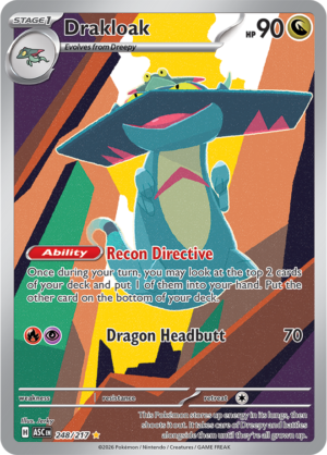 Pokémon TCG Drakloak – ASC 248 Illustration Rare Holofoil – EN