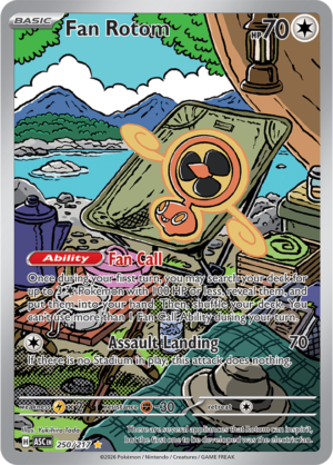 Pokémon TCG Fan Rotom – ASC 250 Illustration Rare Holofoil – EN