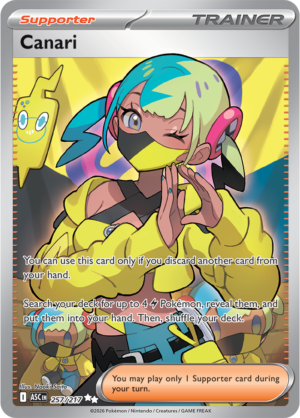 Pokémon TCG Canari – ASC 257 Ultra Rare Holofoil – EN