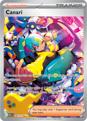 Pokémon TCG Canari – ASC 291 Special Illustration Rare Holofoil – EN