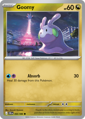 Pokémon TCG Goomy – CRI 066 Common Regular – EN