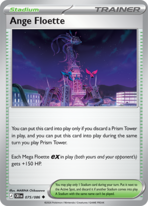Pokémon TCG Ange Floette – CRI 075 Uncommon Regular – EN