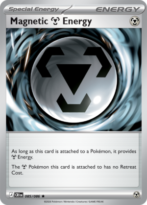 Pokémon TCG Magnetic Metal Energy – CRI 085 Rare Holofoil – EN