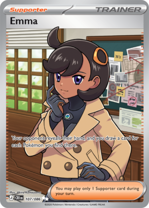 Pokémon TCG Emma – CRI 107 Ultra Rare Holofoil – EN