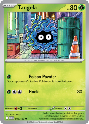Pokémon TCG Tangela – MEG 006/132 Common Regular – EN