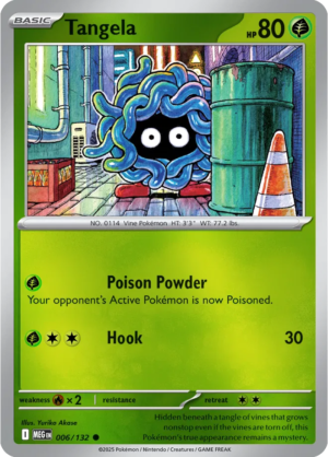 Pokémon TCG Tangela – MEG 006/132 Common Reverse Holofoil – EN