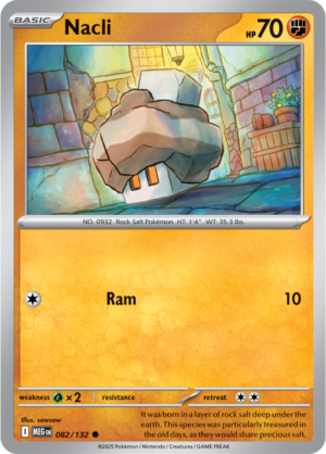 Pokémon TCG Nacli – MEG 082/132 Common Regular – EN
