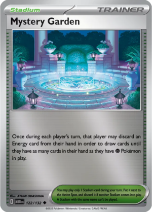 Pokémon TCG Mystery Garden – MEG 122/132 Uncommon Reverse Holofoil – EN