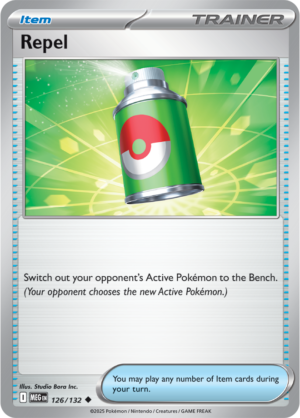 Pokémon TCG Repel – MEG 126/132 Uncommon Regular – EN