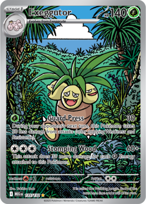Pokémon TCG Exeggutor – MEG 135/132 Illustration Rare Holofoil – EN