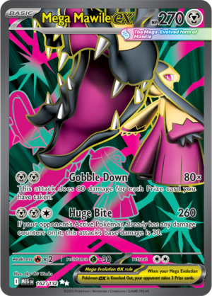 Pokémon TCG Mega Mawile ex – MEG 162/132 Ultra Rare Holofoil – EN