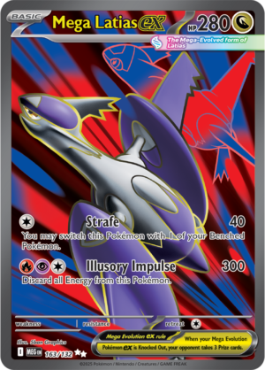Pokémon TCG Mega Latias ex – MEG 163/132 Ultra Rare Holofoil – EN