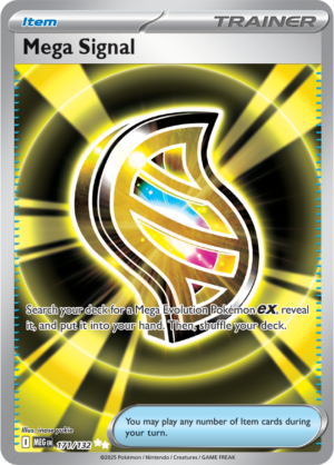 Pokémon TCG Mega Signal – MEG 171/132 Ultra Rare Holofoil – EN