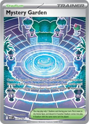 Pokémon TCG Mystery Garden – MEG 172/132 Ultra Rare Holofoil – EN