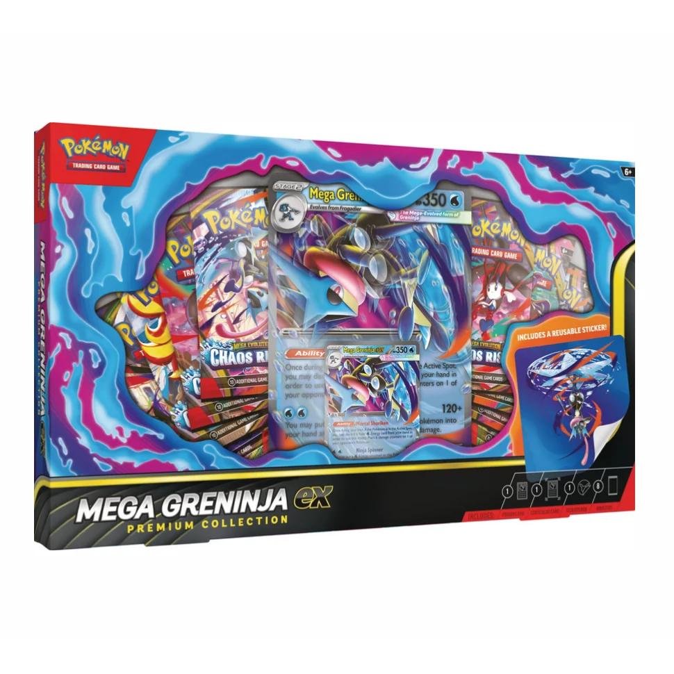 MB – Pokemon ME04: Mega Greninja ex Premium Collection