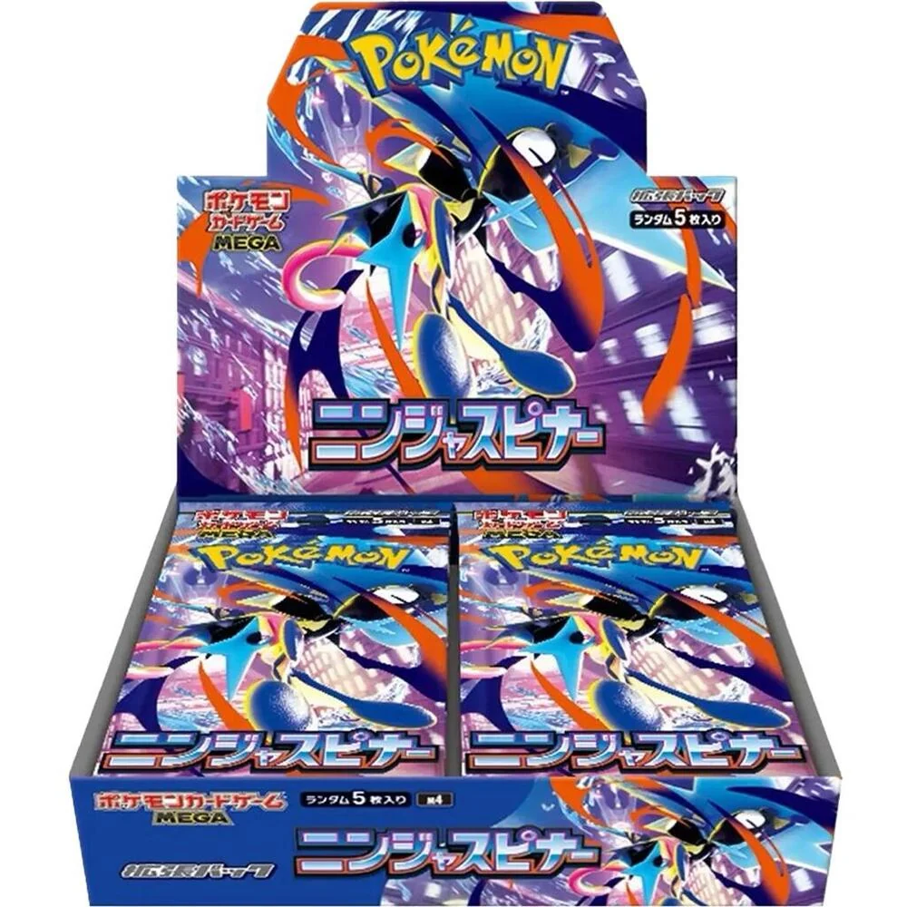 MB – Japanese Pokemon M4: Ninja Spinner Booster Box