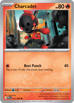 Pokémon TCG Charcadet – PBL 011 Common Reverse Holofoil – EN