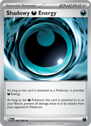 Pokémon TCG Shadowy Darkness Energy – PBL 083 Rare Reverse Holofoil – EN