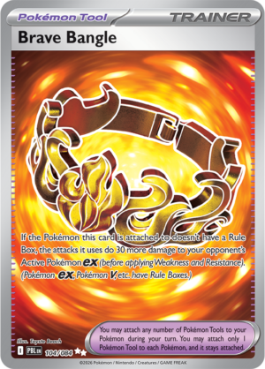 Pokémon TCG Brave Bangle – PBL 104 Ultra Rare Holofoil – EN