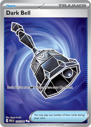 Pokémon TCG Dark Bell – PBL 106 Ultra Rare Holofoil – EN
