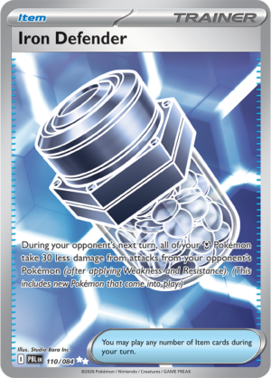 Pokémon TCG Iron Defender – PBL 110 Ultra Rare Holofoil – EN