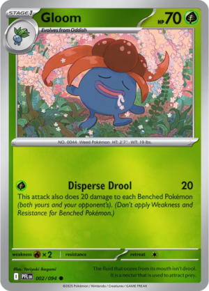 Pokémon TCG Gloom – PFL 002 Common Reverse Holofoil – EN