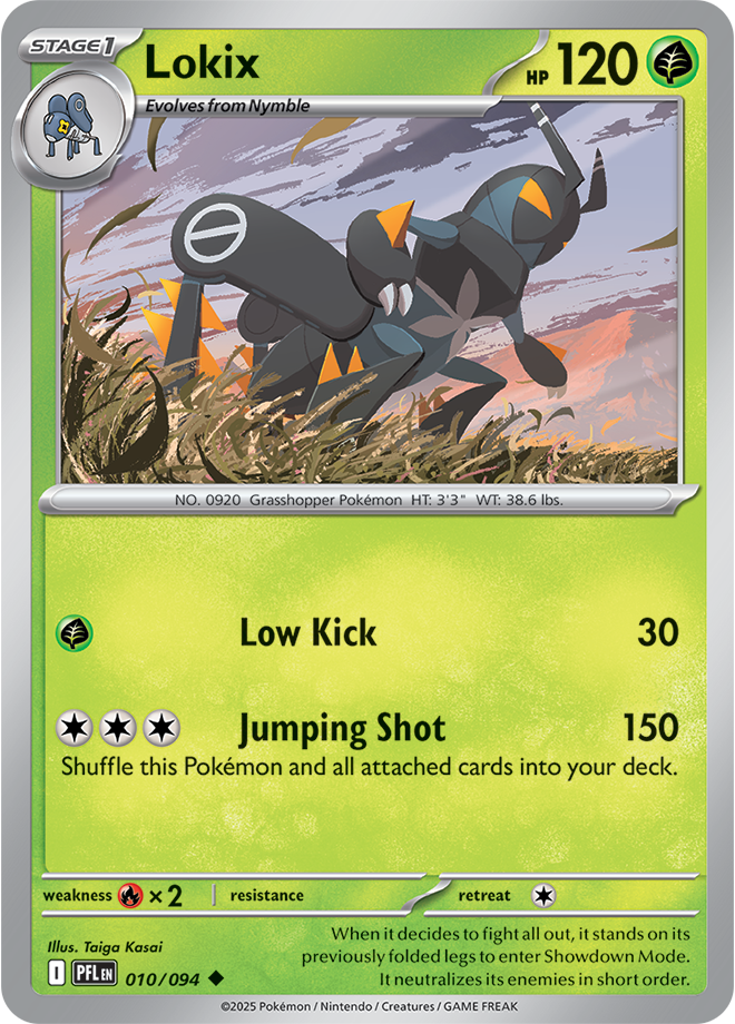 Pokémon TCG Lokix – PFL 010 Uncommon Regular – EN