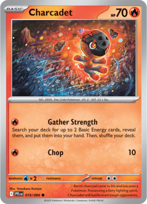 Pokémon TCG Charcadet – PFL 019 Common Regular – EN