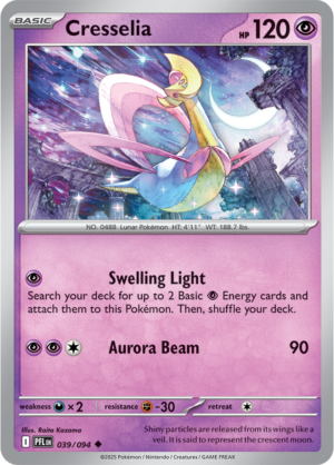 Pokémon TCG Cresselia – PFL 039 Uncommon Regular – EN