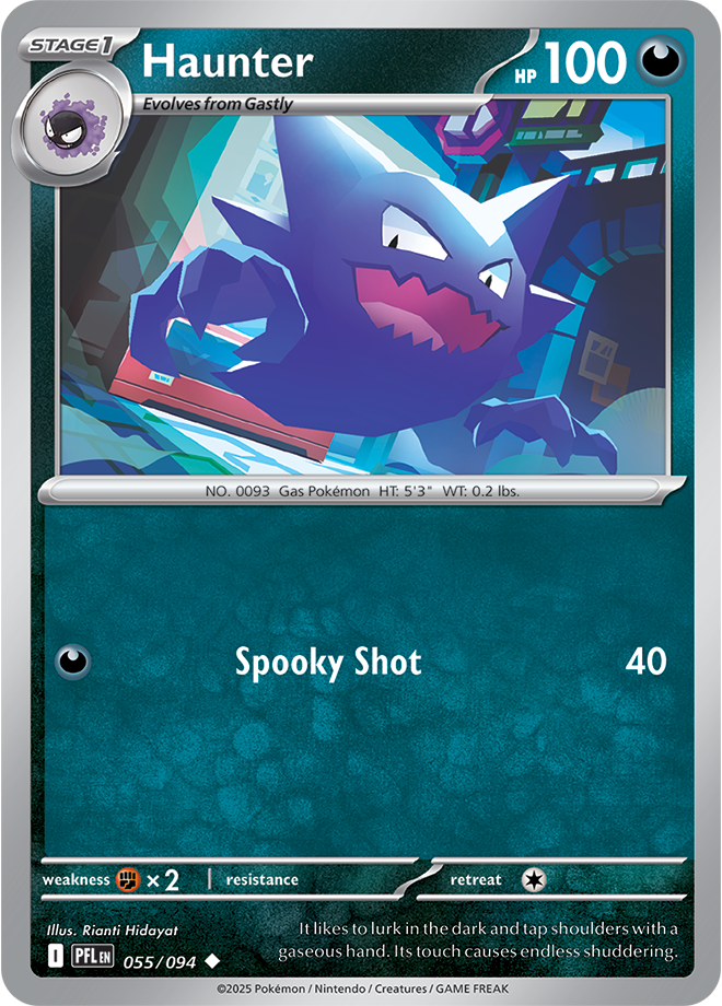 Pokémon TCG Haunter – PFL 055 Uncommon Regular – EN