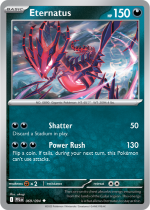 Pokémon TCG Eternatus – PFL 069 Uncommon Regular – EN
