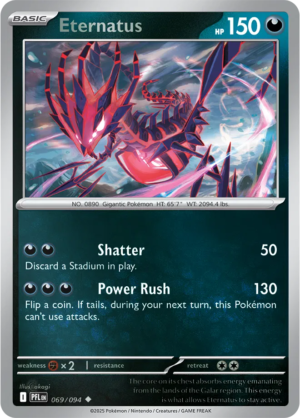 Pokémon TCG Eternatus – PFL 069 Uncommon Reverse Holofoil – EN