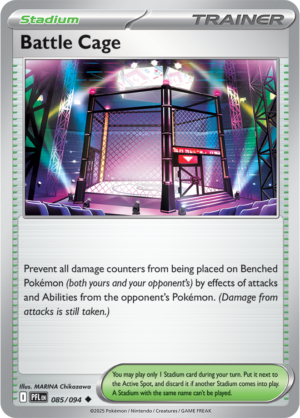 Pokémon TCG Battle Cage – PFL 085 Uncommon Regular – EN