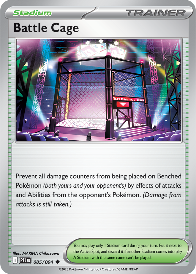 Pokémon TCG Battle Cage – PFL 085 Uncommon Regular – EN