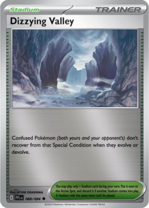 Pokémon TCG Dizzying Valley – PFL 088 Uncommon Reverse Holofoil – EN