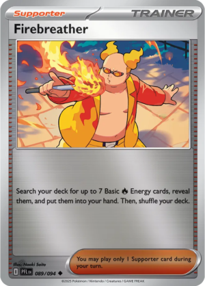 Pokémon TCG Firebreather – PFL 089 Uncommon Reverse Holofoil – EN