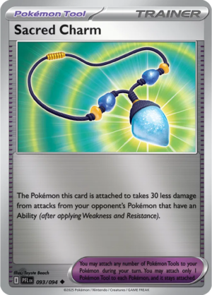 Pokémon TCG Sacred Charm – PFL 093 Uncommon Reverse Holofoil – EN