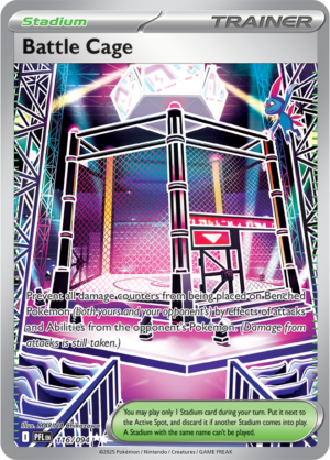 Pokémon TCG Battle Cage – PFL 116 Ultra Rare Holofoil – EN