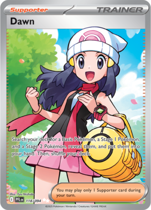 Pokémon TCG Dawn – PFL 118 Ultra Rare Holofoil – EN