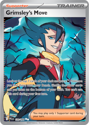 Pokémon TCG Grimsley's Move – PFL 120 Ultra Rare Holofoil – EN