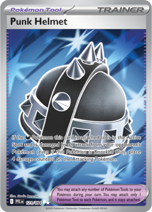 Pokémon TCG Punk Helmet – PFL 121 Ultra Rare Holofoil – EN