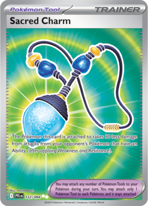 Pokémon TCG Sacred Charm – PFL 122 Ultra Rare Holofoil – EN