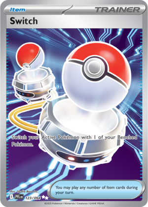 Pokémon TCG Switch – PFL 123 Ultra Rare Holofoil – EN