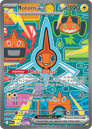 Pokémon TCG Rotom ex – PFL 126 Special Illustration Rare Holofoil – EN