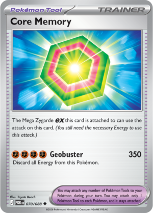 Pokémon TCG Core Memory – POR 070 Uncommon Regular – EN