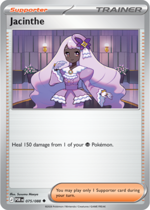Pokémon TCG Jacinthe – POR 075 Uncommon Regular – EN